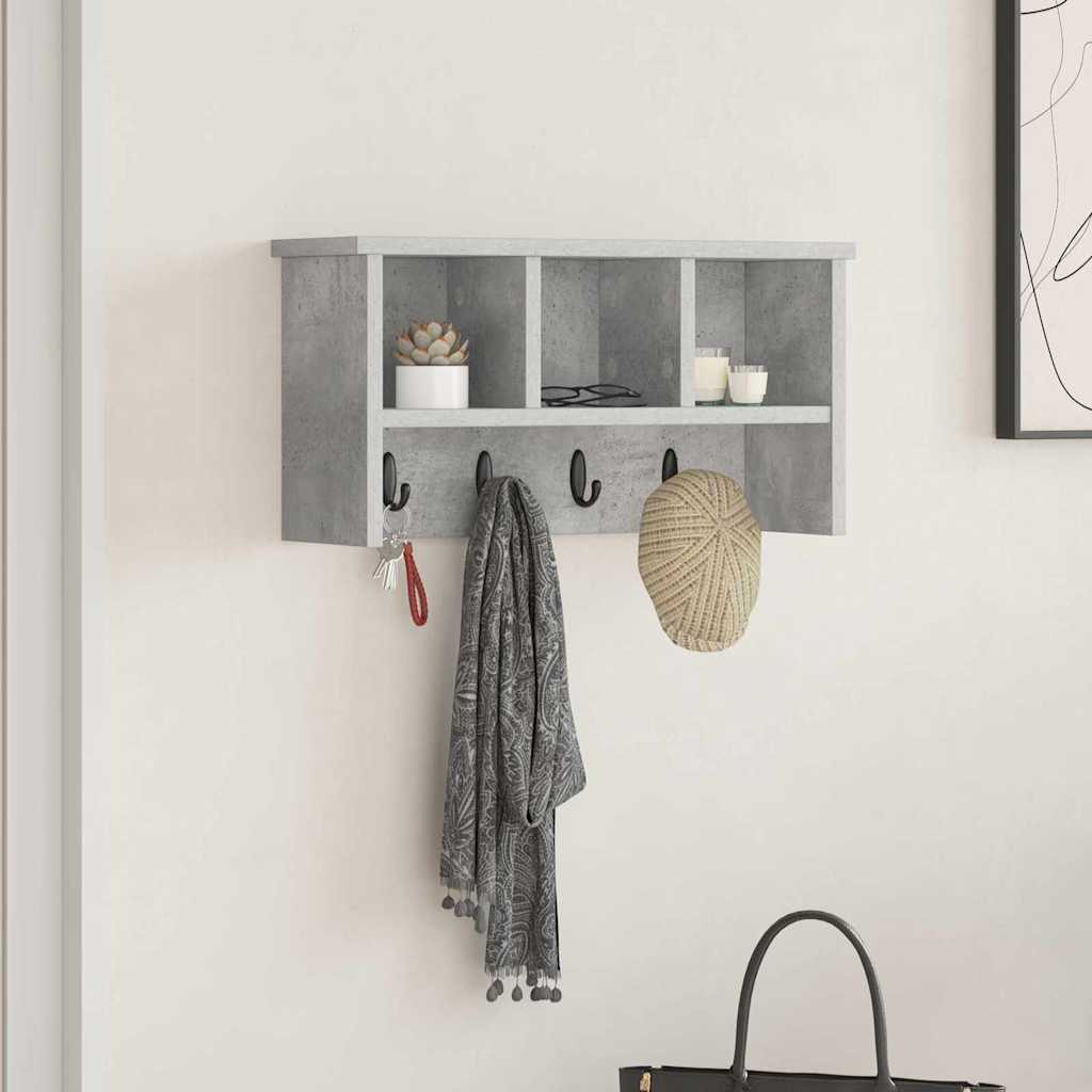 Perchero de pared 100 x 16 x 26 cm Madera de ingeniería
