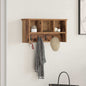 Wall coat rack 100 x 16 x 26 cm Engineered wood