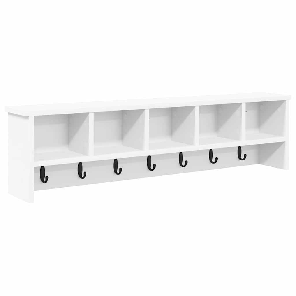 Perchero de pared 100 x 16 x 26 cm Madera de ingeniería