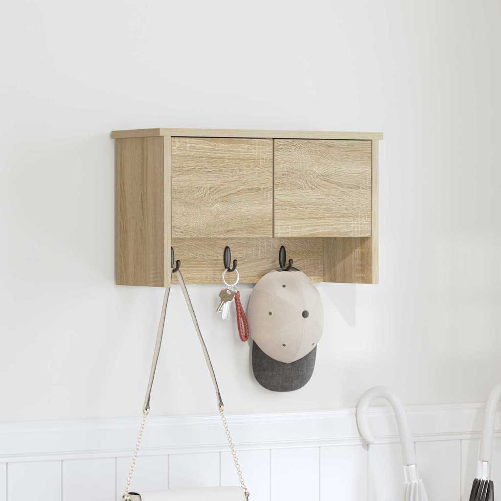 Perchero de pared 50 x 20 x 30 cm Madera de ingeniería