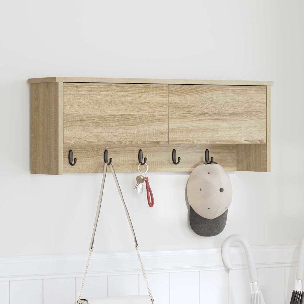 Perchero de pared 50 x 20 x 30 cm Madera de ingeniería