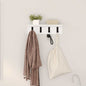 Wall coat rack 100 x 10.5 x 10.5 cm Engineered wood
