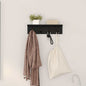 Wall coat rack 100 x 10.5 x 10.5 cm Engineered wood