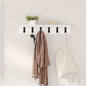 Wall coat rack 100 x 10.5 x 10.5 cm Engineered wood