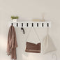 Wall coat rack 100 x 10.5 x 10.5 cm Engineered wood