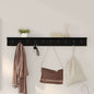 Wall coat rack 100 x 10.5 x 10.5 cm Engineered wood
