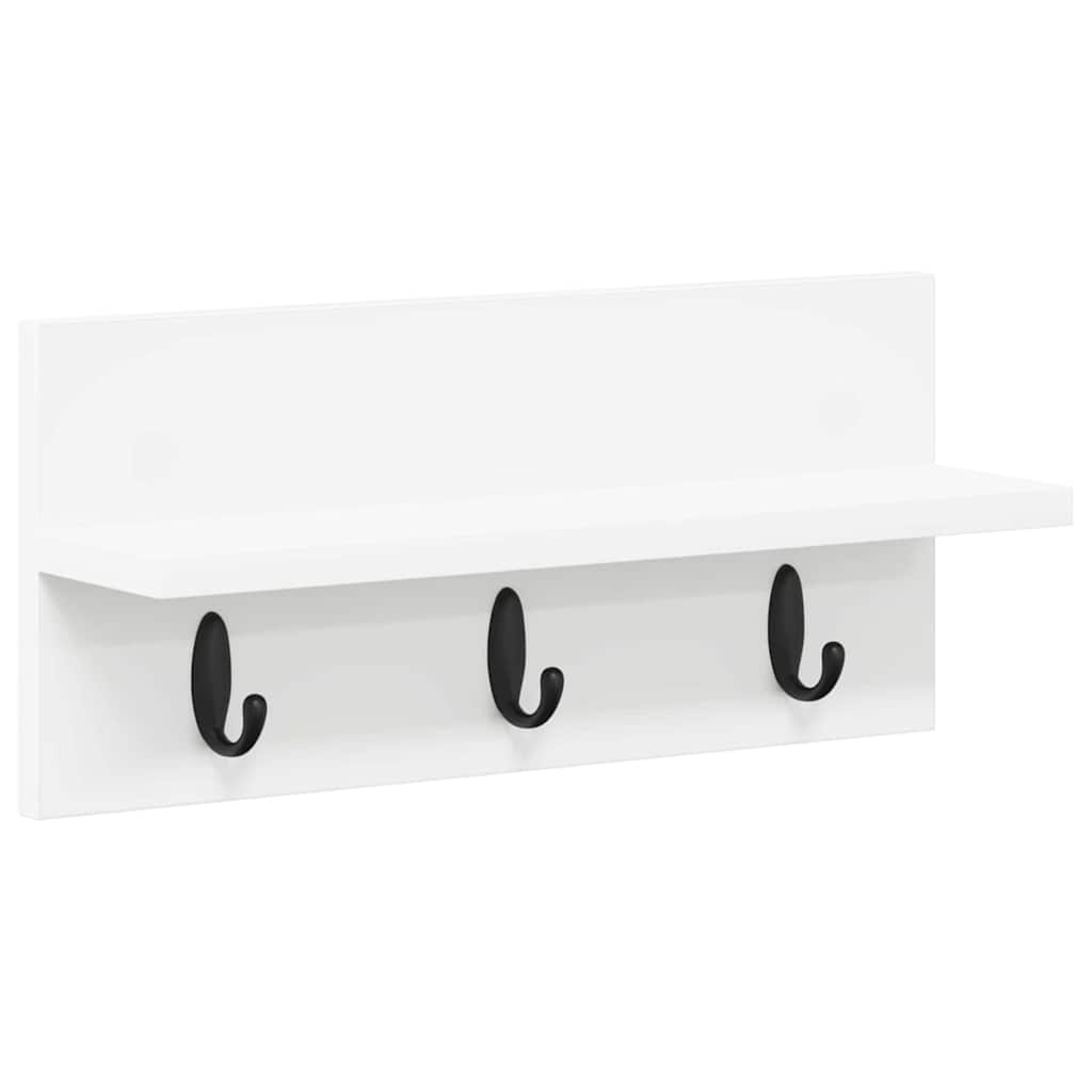Perchero de pared 40 x 10,5 x 18 cm Madera de ingeniería
