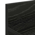Perchero de pared Roble Negro 40 x 10,5 x 18 cm