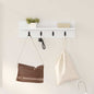 Wall coat rack 40 x 10.5 x 18 cm Engineered wood