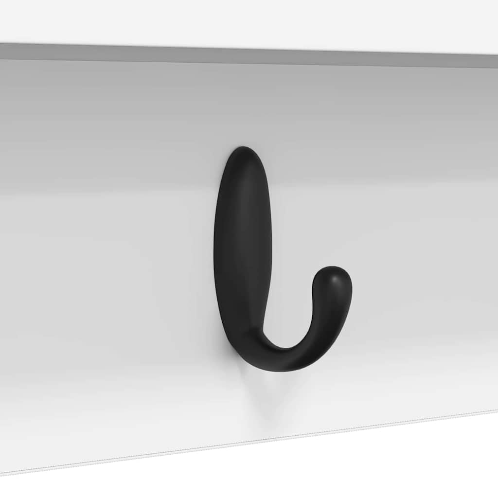 Perchero de pared 100 x 10,5 x 18 cm Madera de ingeniería
