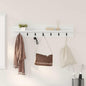 Wall coat rack 100 x 10.5 x 18 cm Engineered wood