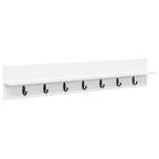 Perchero de pared 100 x 10,5 x 18 cm Madera de ingeniería