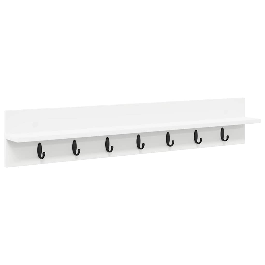 Perchero de pared 100 x 10,5 x 18 cm Madera de ingeniería