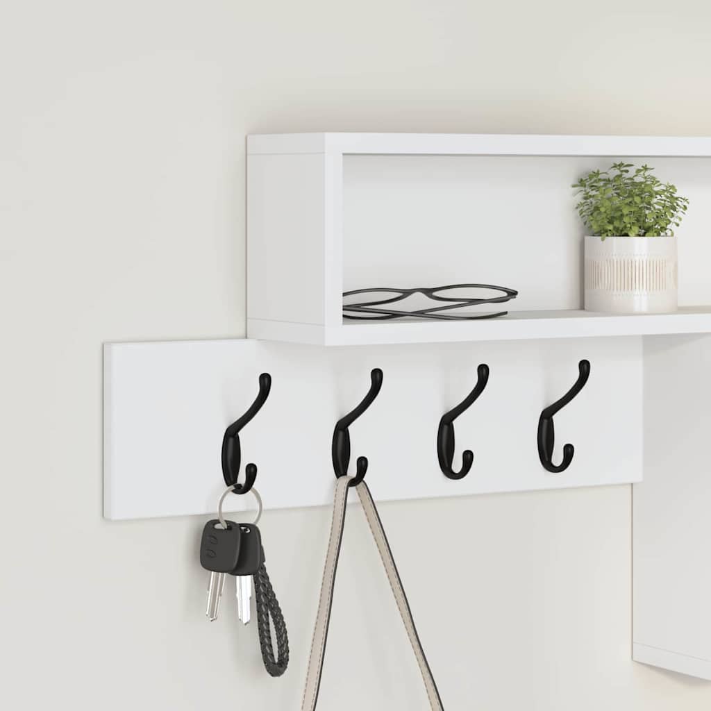 Perchero de pared 100 x 12 x 43,5 cm Madera de ingeniería