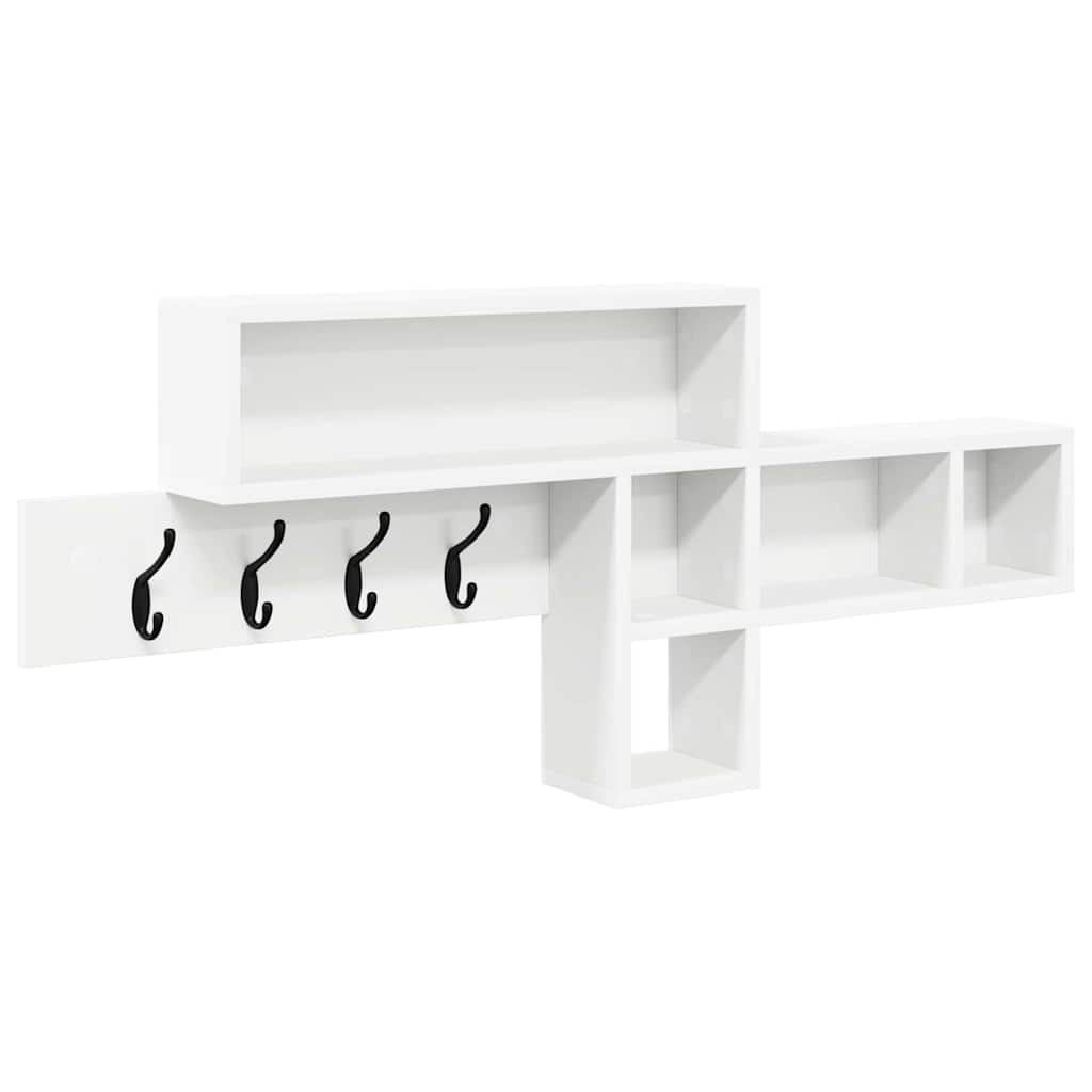 Perchero de pared 100 x 12 x 43,5 cm Madera de ingeniería