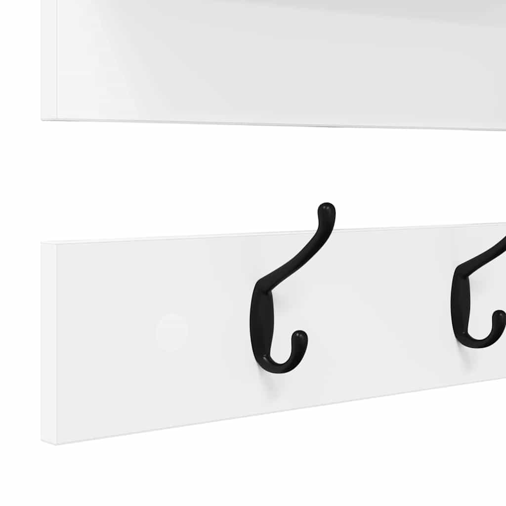 Perchero de pared 90 x 15 x 36 cm Madera de ingeniería