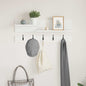 Wall mounted coat rack 90 x 15 x 36 cm Engineered wood