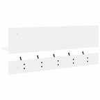 Perchero de pared 90 x 15 x 36 cm Madera de ingeniería