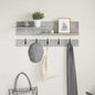 Wall mounted coat rack 90 x 15 x 36 cm Engineered wood