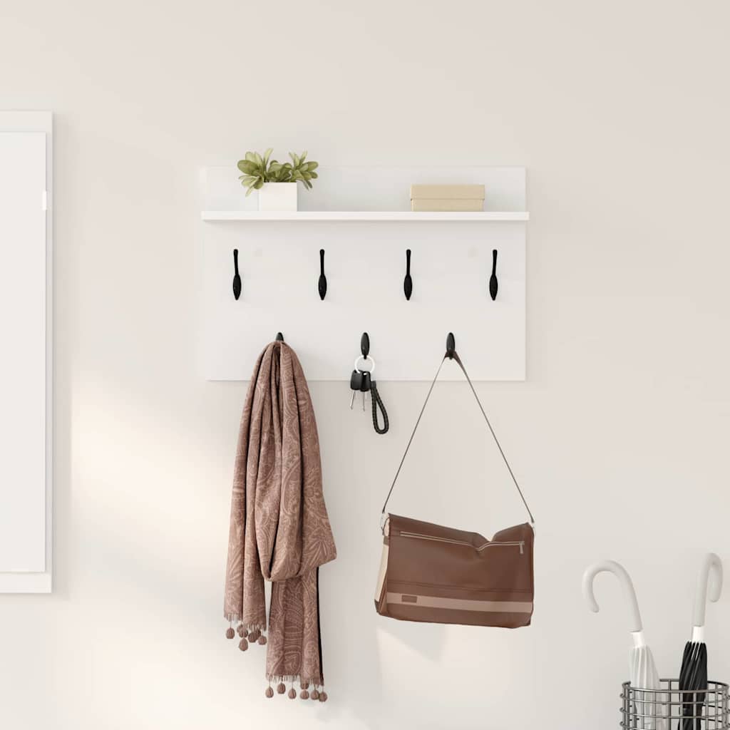 Perchero de pared 100 x 40 x 12 cm Madera de ingeniería