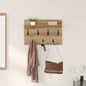 Wall coat rack 100 x 40 x 12 cm Engineered wood