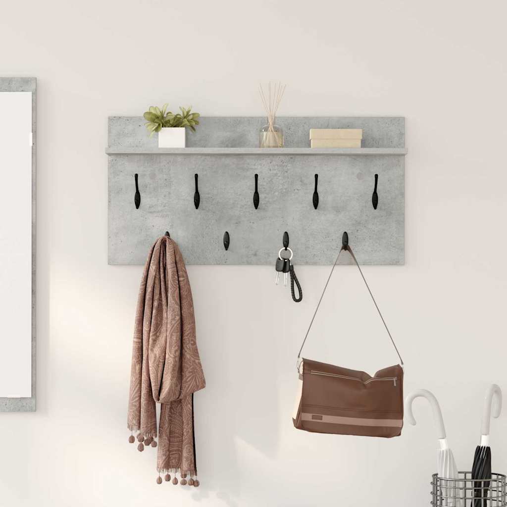 Perchero de pared 100 x 40 x 12 cm Madera de ingeniería