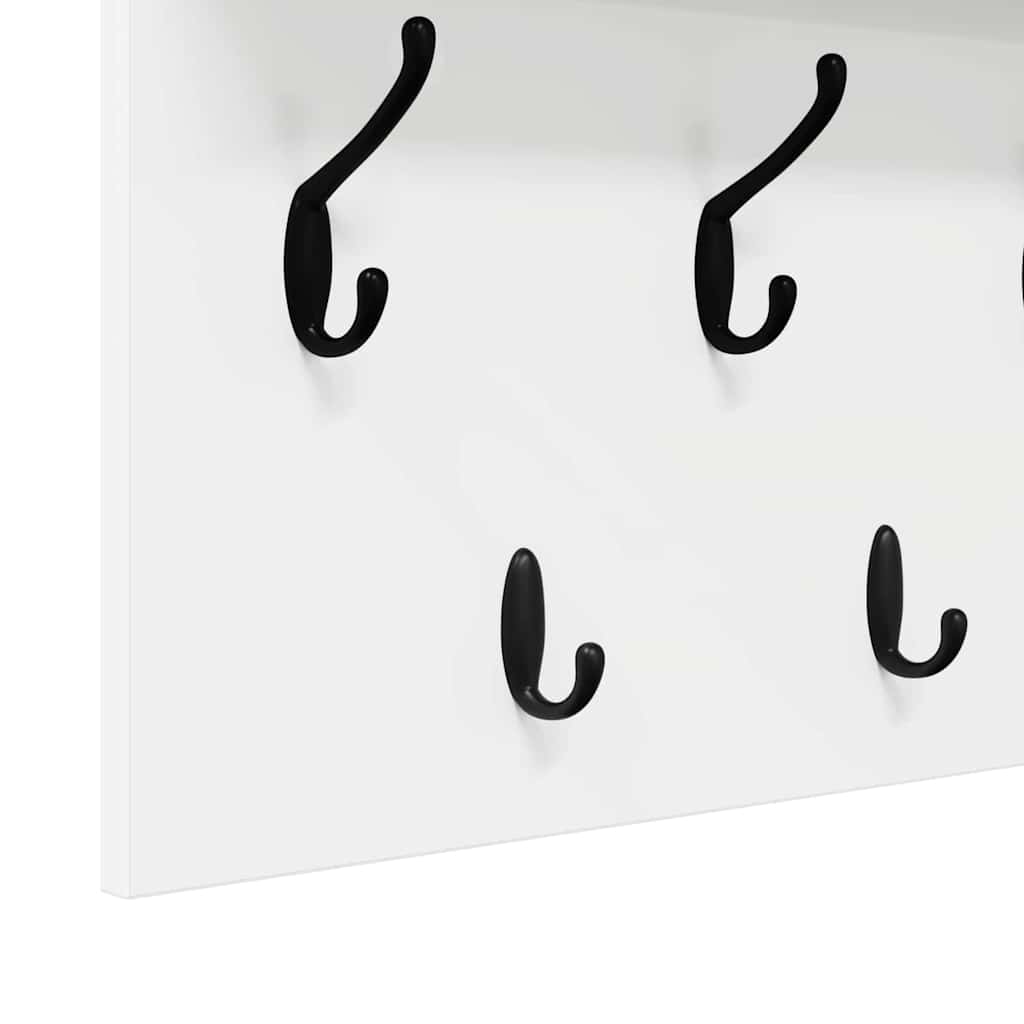 Perchero de pared 100 x 40 x 12 cm Madera de ingeniería