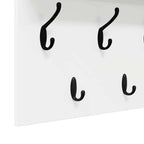 Perchero de pared 100 x 40 x 12 cm Madera de ingeniería