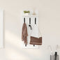 Wall coat rack 40 x 10 x 90 cm Engineered wood