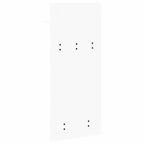 Perchero de pared 40 x 10 x 90 cm Madera de ingeniería