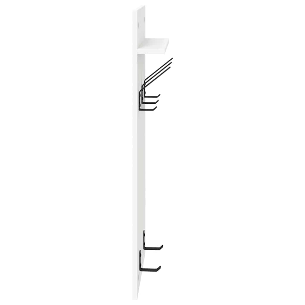 Perchero de pared 40 x 10 x 90 cm Madera de ingeniería