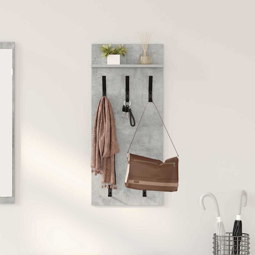 Perchero de pared 40 x 10 x 90 cm Madera de ingeniería