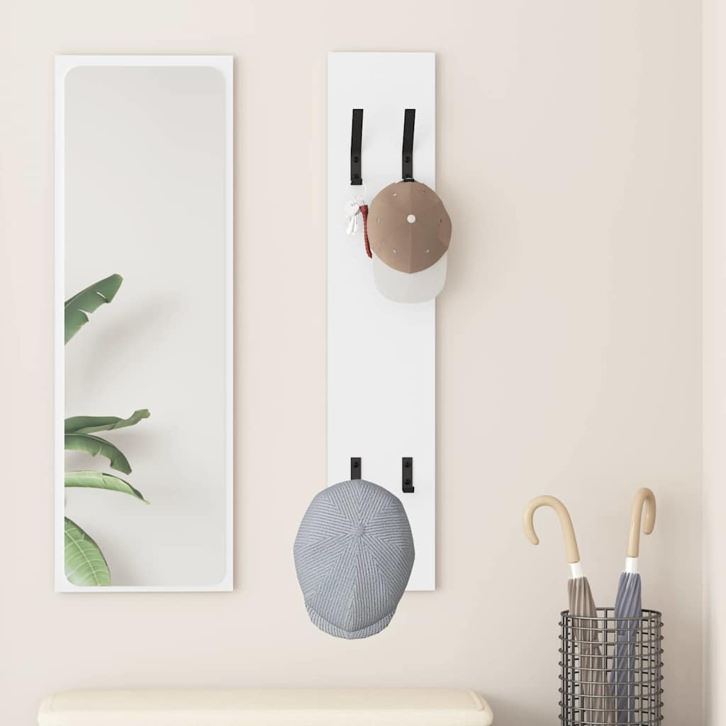 Perchero de pared 20 x 1,5 x 100 cm Madera de ingeniería