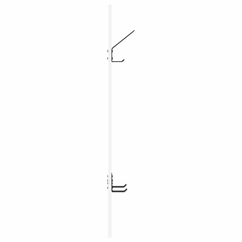 Perchero de pared 20 x 1,5 x 100 cm Madera de ingeniería