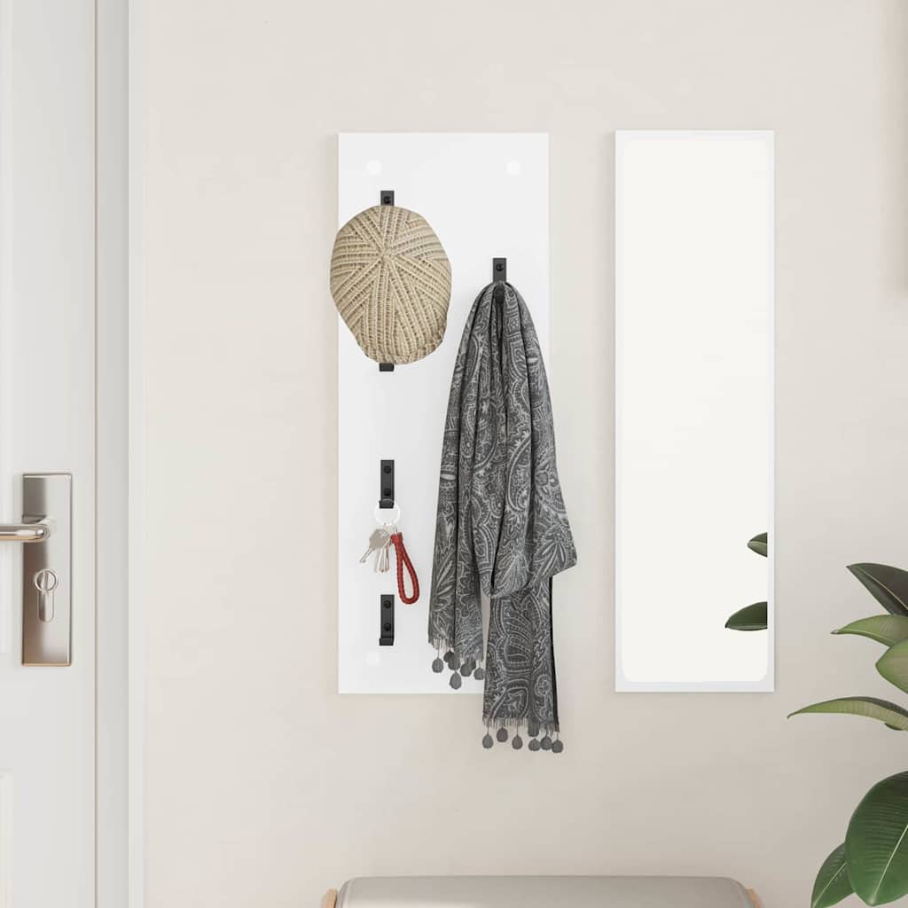 Perchero de pared 30 x 1,5 x 80 cm Madera de ingeniería