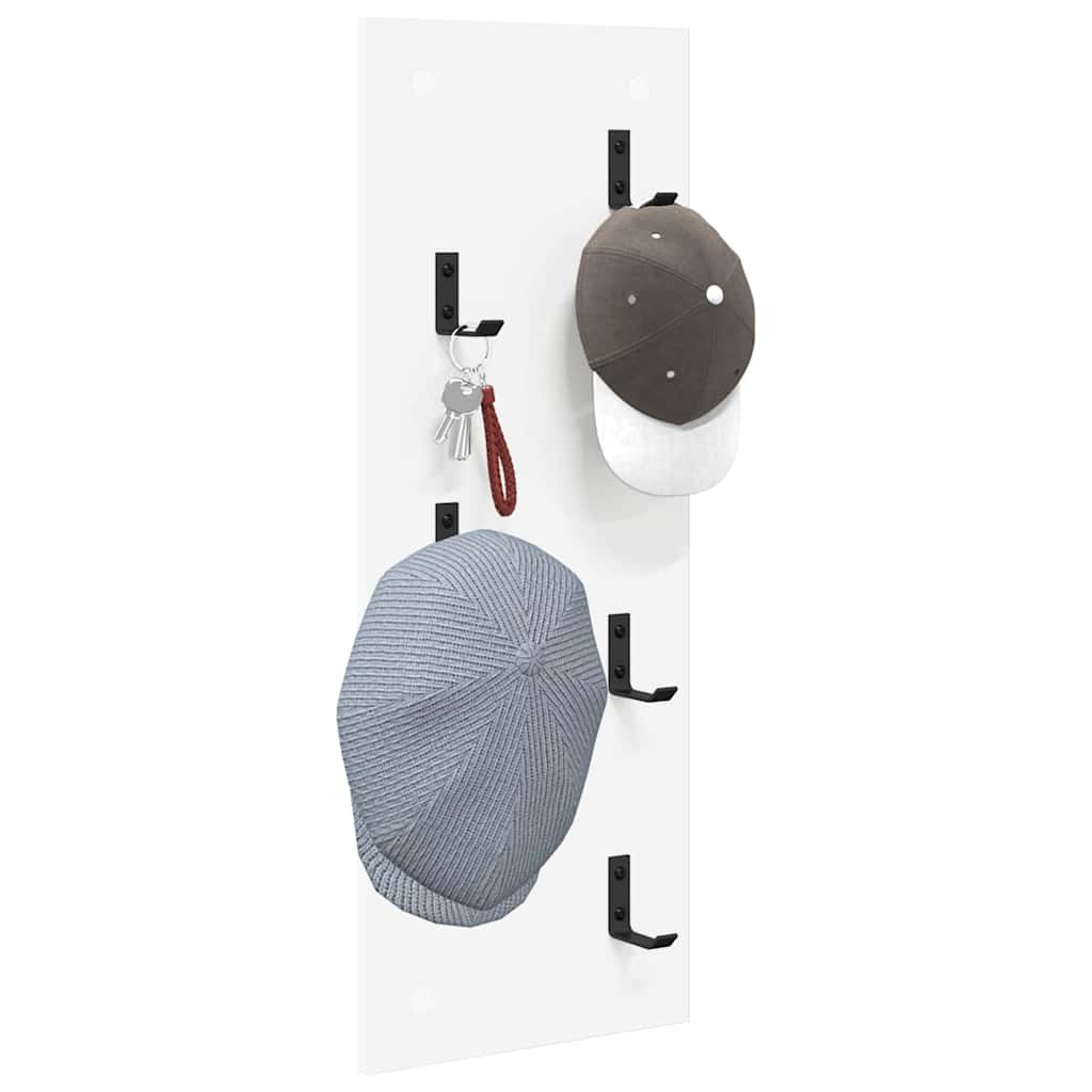Perchero de pared 30 x 1,5 x 80 cm Madera de ingeniería