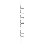Perchero de pared 30 x 1,5 x 80 cm Madera de ingeniería