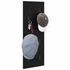 Perchero de pared Roble Negro 30 x 1,5 x 80 cm