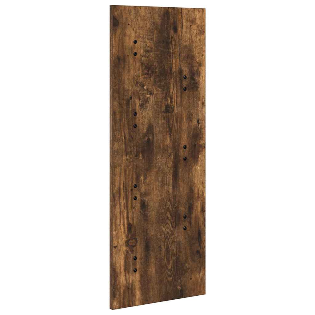 Perchero de pared Roble ahumado 30 x 1,5 x 80 cm