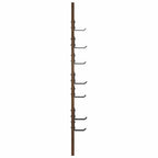 Perchero de pared Roble ahumado 30 x 1,5 x 80 cm