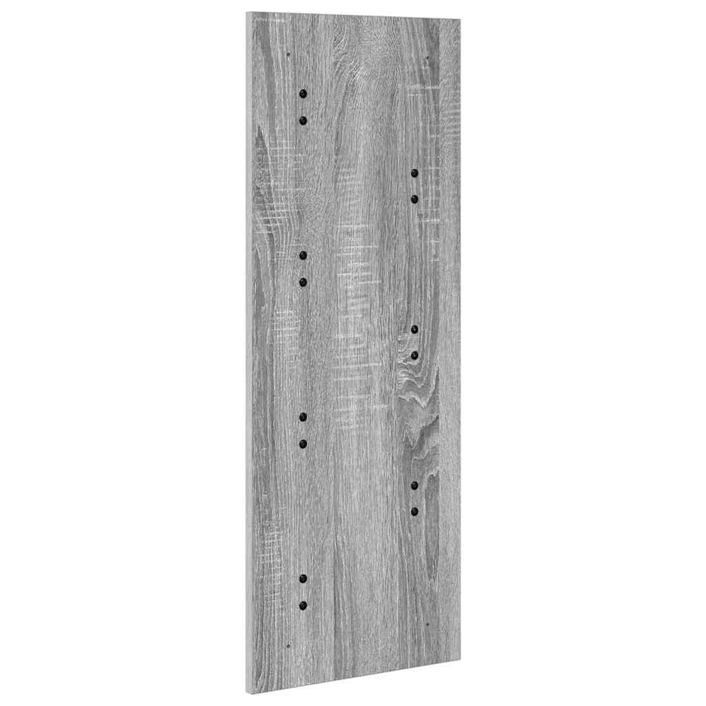 Perchero de pared Gris Sonoma 30 x 1,5 x 80 cm
