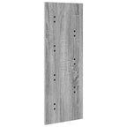 Perchero de pared Gris Sonoma 30 x 1,5 x 80 cm