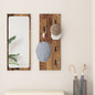 Wall coat rack Old wood 30 x 1.5 x 80 cm