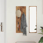 Perchero de pared Madera vieja 30 x 1,5 x 80 cm
