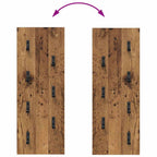 Perchero de pared Madera vieja 30 x 1,5 x 80 cm