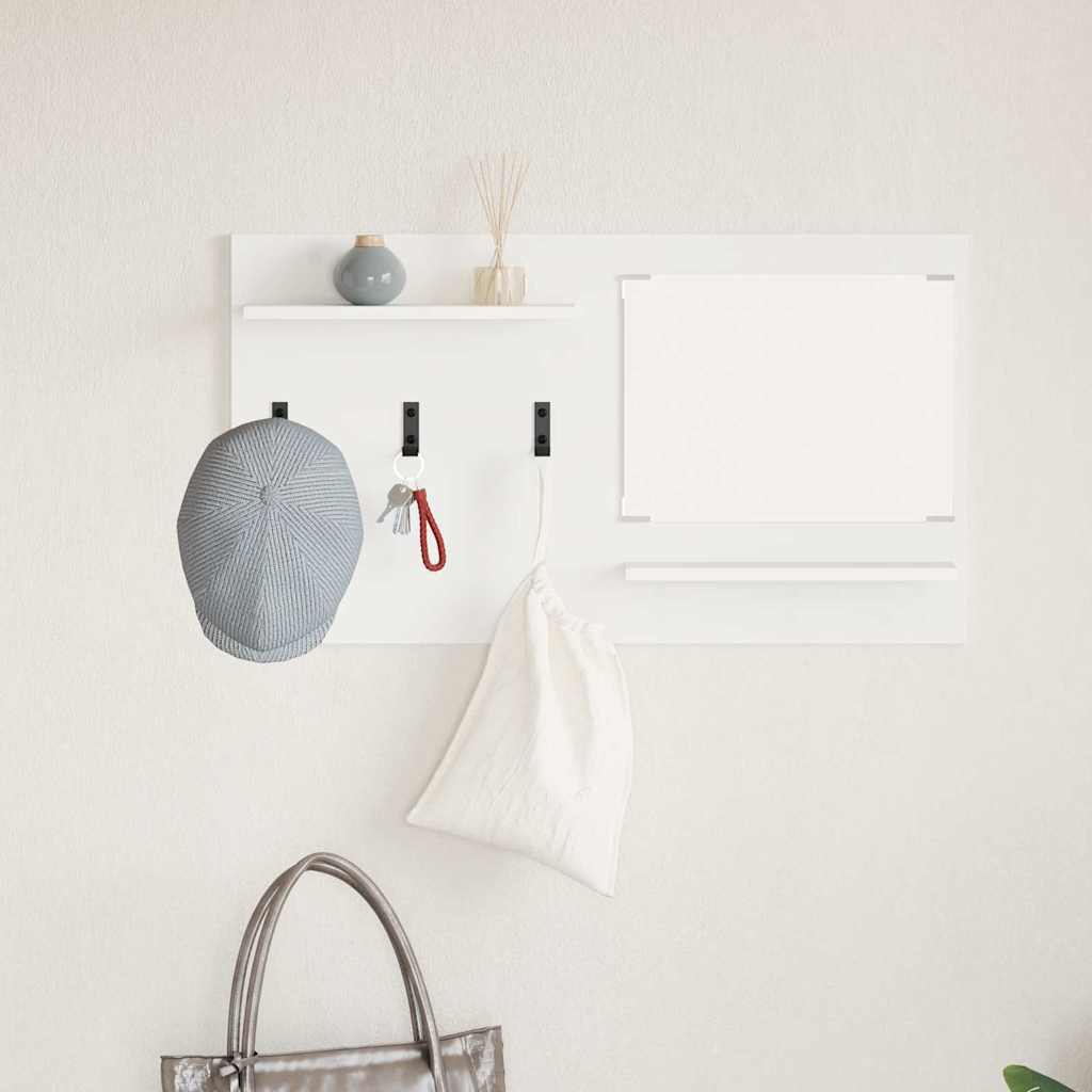 Perchero de pared 90 x 10 x 50 cm Madera de ingeniería