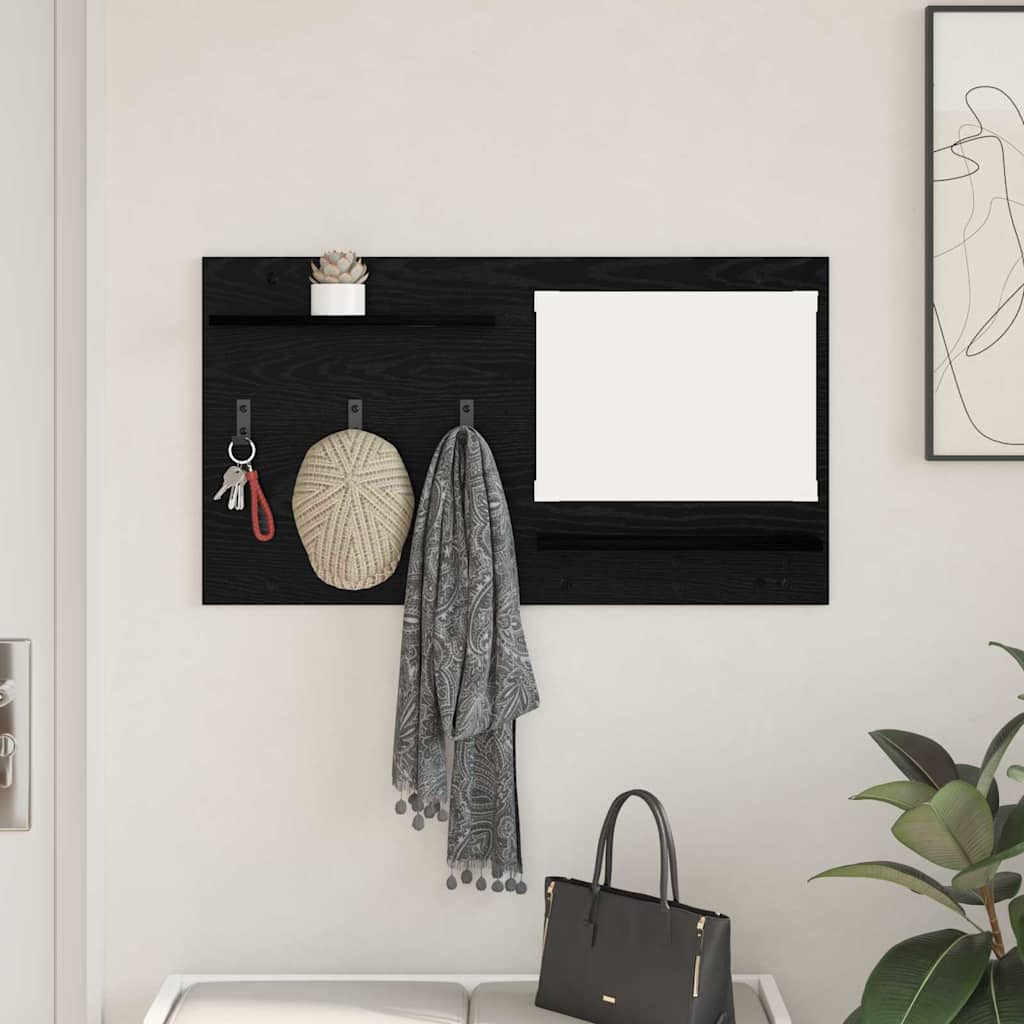 Wall coat rack 90 x 10 x 50 cm Engineered wood