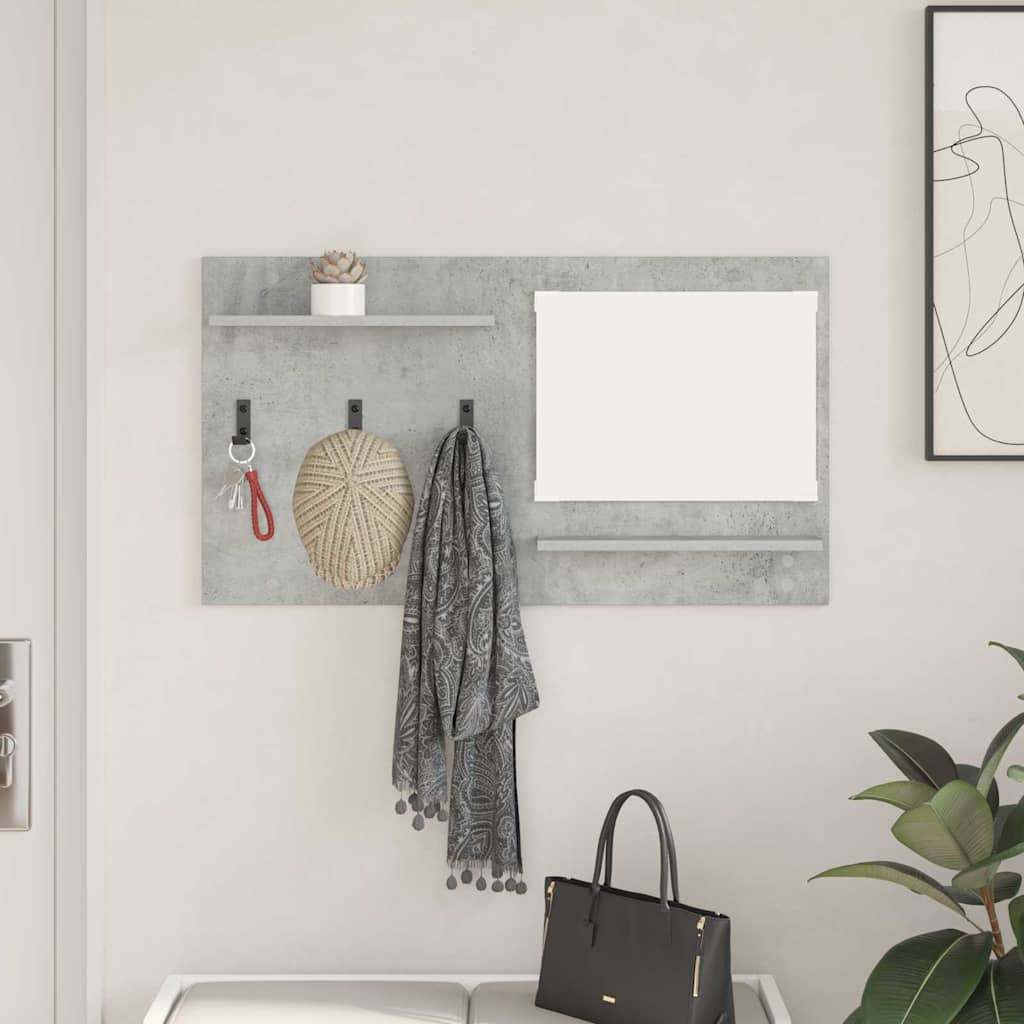 Wall coat rack 90 x 10 x 50 cm Engineered wood