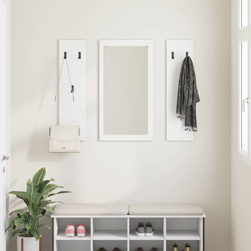 Perchero de pared 96 x 1,5 x 90 cm Madera de ingeniería