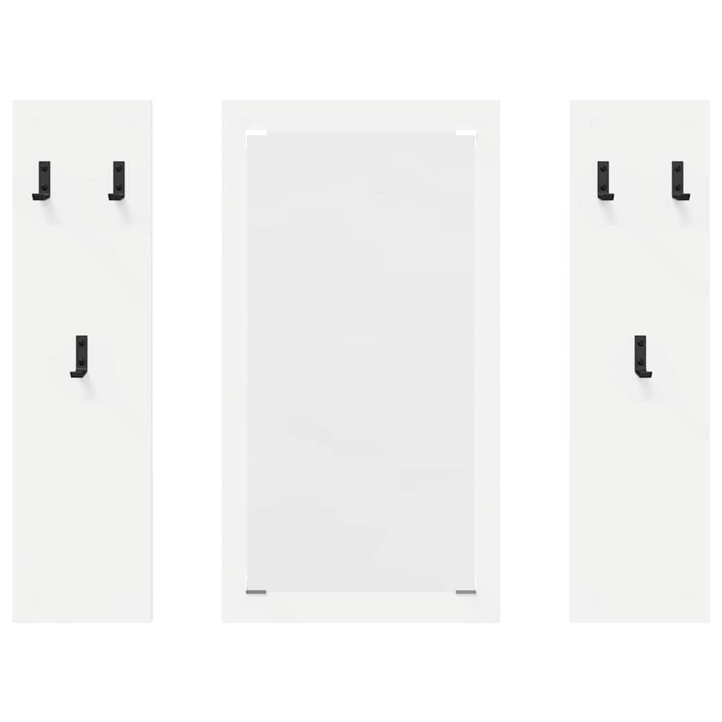 Perchero de pared 96 x 1,5 x 90 cm Madera de ingeniería